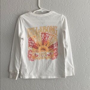 Billabong Kids Graphic Long Sleeve Shirt size xxs